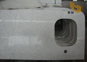 Pearl white granite kitchen countertops for interior design (YQW-11015C)