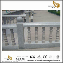 Natural Stone Grey Granite Baluster Railing For Outdoor Project 