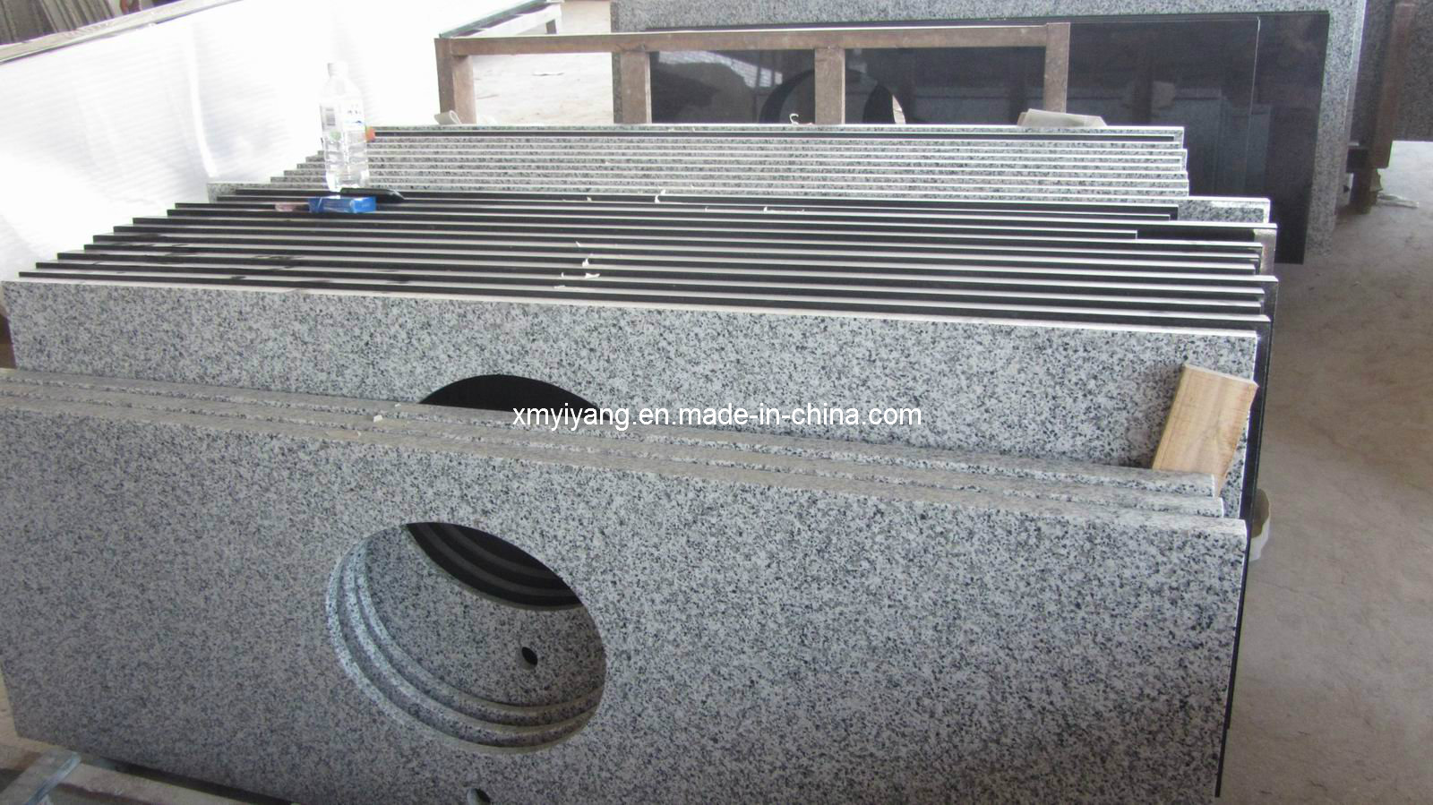 Polished Padang White Granite Kitchen Top / Granite Countertop/ Flooring Tile