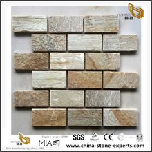 Mixed Size Slate Mosaic Tiles Chinese Multicolor New Choice