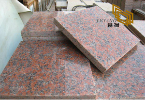 G562 Maple Red Granite Slabs for Hotel Kitchen Tiles (YQW-11009G)