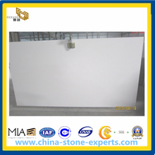 Pure White Quartz Artificial Stone Slab for Countertop (YYAZ)