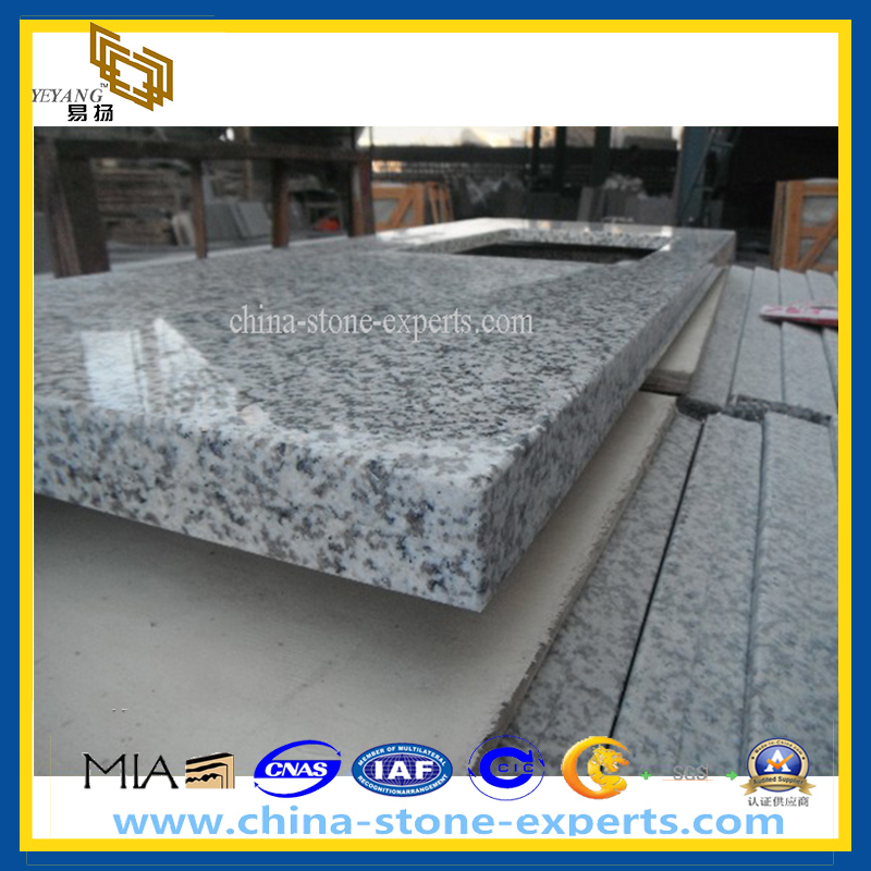 Polished G655 Gray Granite Kitchen Countertop (YQZ-GC1036)