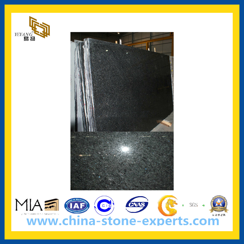 Blue in The Night Granite for Slabs, Countertop, Tiles (YQZ-GS)