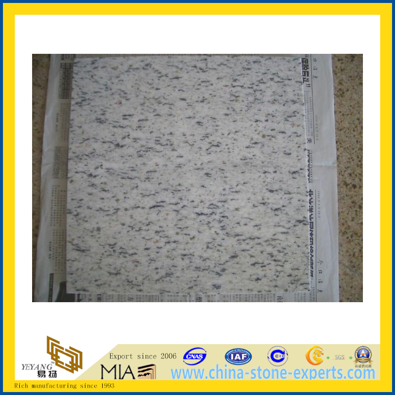 Garden White Flow Granite Floor Tile for Floor/ Wall Decoration(YQG-GT1185)