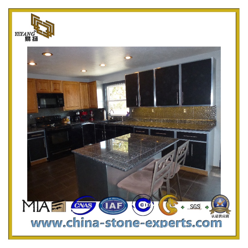 Popular Verde Butterfly Granite for Kitchen or Bathroom(YQC-GC1010)