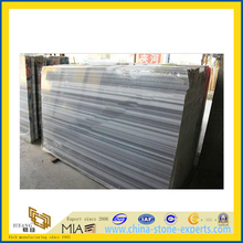 Wood Vein Grey Marble Slab for Flooring Decoration