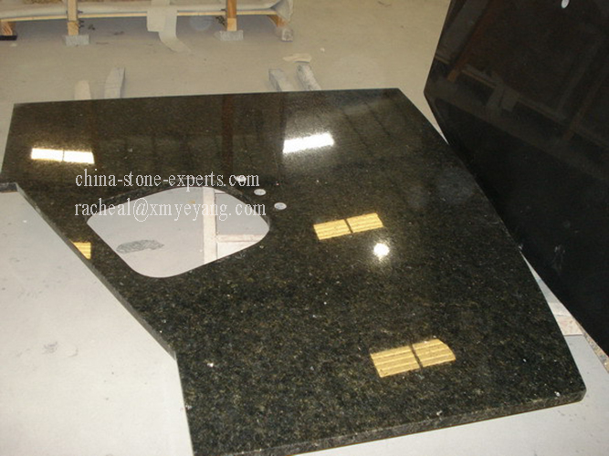 Uba Tuba Dark Green Granite Kitchen Countertop Yqz Gc1030 Buy
