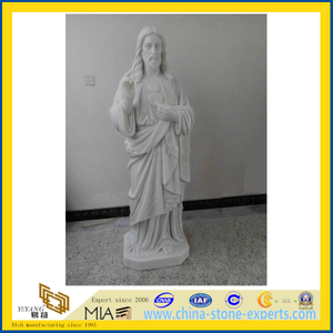 Marble Figure Sculpture, Statue of Jesus(YQG-LS1038)