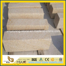 G682 Rusty Yellow Granite Curbstone for Walkway or Driveway