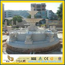 Hand Carving Natural Stone Large Fountain for Outdoor Garden Decoration