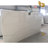 Aritificial stone white calacatta quartz slabs for countertop kitchen bathroom project (501B)