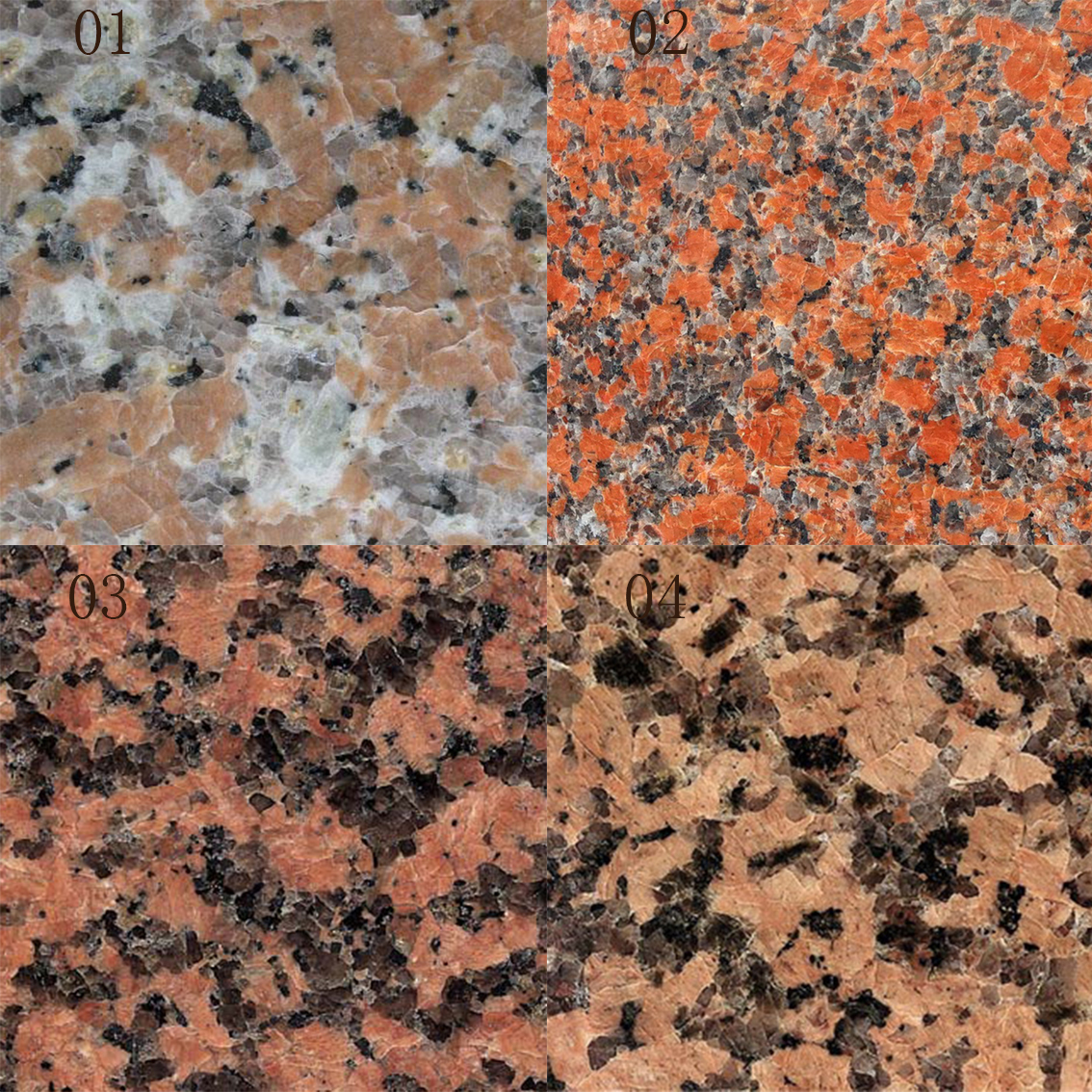 Red Maple Granite Slab for Countertop / Floor Tile / Decoration （YQZ-GS1014）