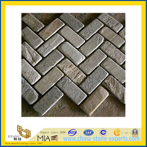 Slate Mosaic, Mosaic Pattern (YQA-S1065)