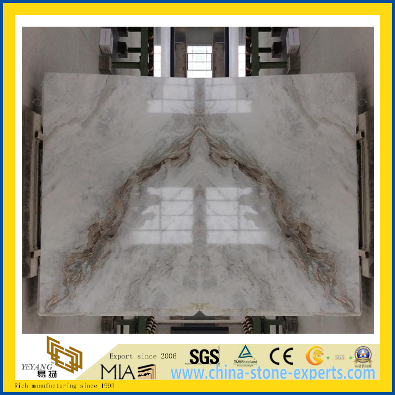 Hot Sale Castro White Marble Slabs for Construction
