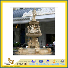 Carved Marble Stone Water Garden Fountain for Outdoor(YQG-LS1044)