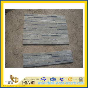 Grey Slate Cultural Stone for Wall Cladding (YQA-S1017)