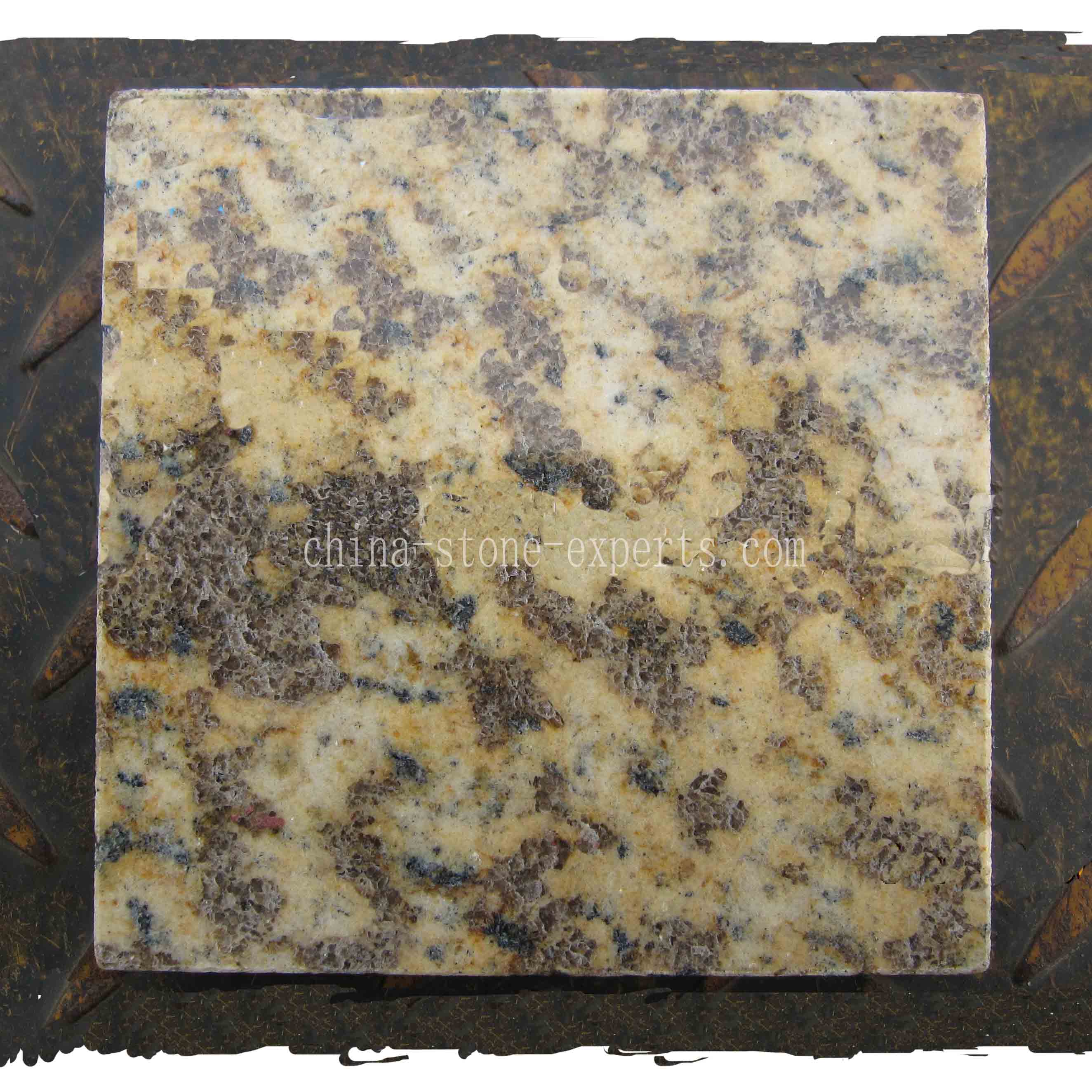 Tiger Skin Yellow Granite Floor Tile （YQZ-GT1001）