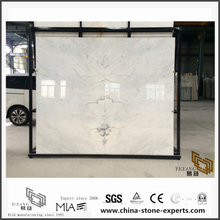 New Custom Engineered Laurance White Marble for Bathroom Tiles & Countertops Decoration (YQW-MS052501)