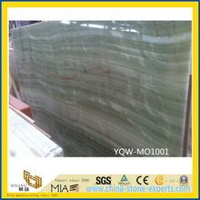 Green Bamboo Natural Marble Onyx for Flooring, Wall, Countertop (YQW-MO1001)