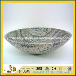 China Juparana Granite Countertop Basin for Bathroom or Toilet