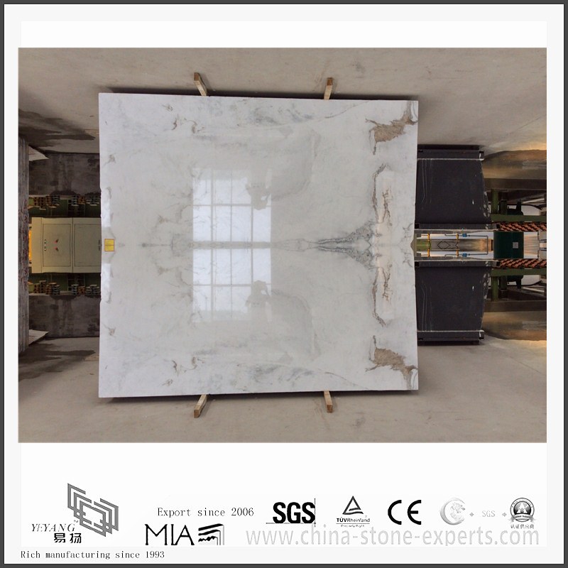 Natural New Arrival Arabescato Venato White Marble for Kitchen Flooring Tiles (YQW-MSA051307)