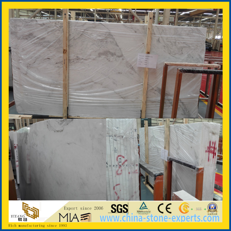 Good Sale China Castro White Marble Slabs for Construction