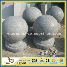 Natrual Granite Stone Ball / Car Stop Stone for Driveway