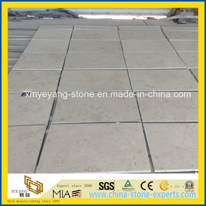 Jura Beige Limestone Tile for Flooring or Wall Decoration