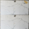 Polished Calacatta Quartz Design Kitchen Countertop Bathroom Vanity Tiles B4013