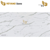Bright White Quartz With Grey Veins For Bathroom Vanity Top A5078