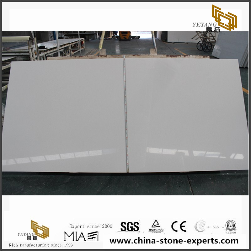 Man Made White Quartz Slabs For Countertops Cr120 Buy Man Made