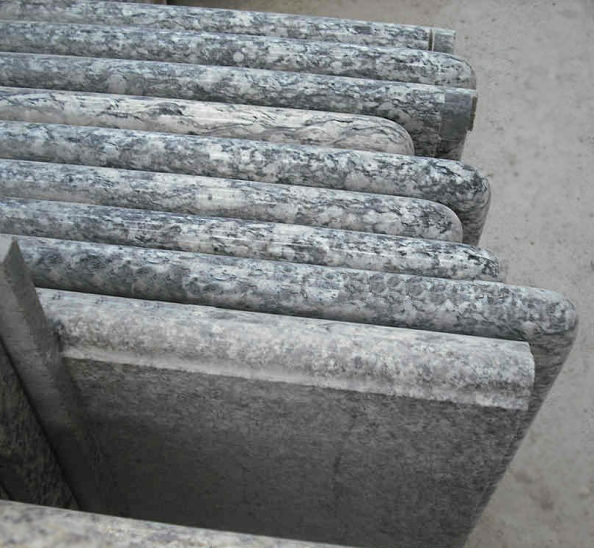  Sea Wave Spray White Granite Kitchen Countertop (YQZ-GC1015)