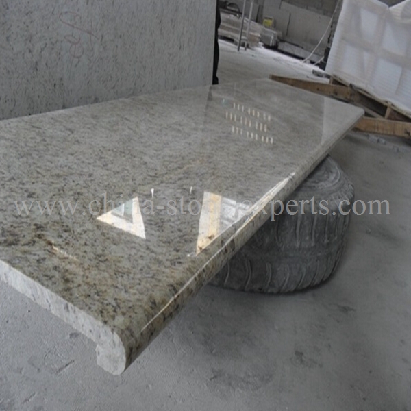 Giallo ornamental granite slab for kitchen top or wall (YQA-GS1005)