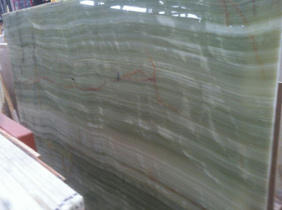 Green Bamboo Natural Marble Onyx for Decoration (YY-OS5518)
