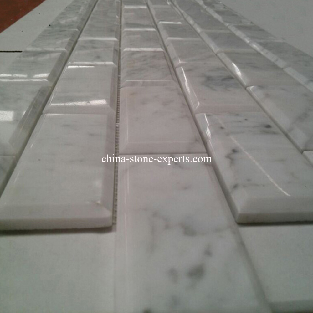 Polished Marble Mosaic Tile for Decoration / Background Wall (YQZ-M1008)