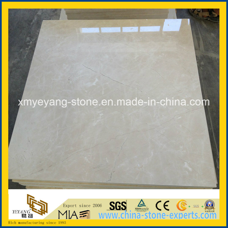 Natural Burdur Beige Marble Tile for Hotel Floor or Wall