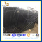 Polished Black Nero Marquina Marble Slab for Countertop Vanitytop (YQG-MS1006)