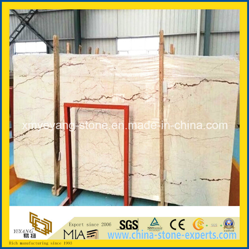 Sofitel Gold Marble Slab for Interior Flooring or Wall Tile