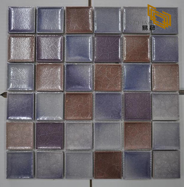 Ceramic Square Bathroom Mosaic Tile Waterproof Tile Discount