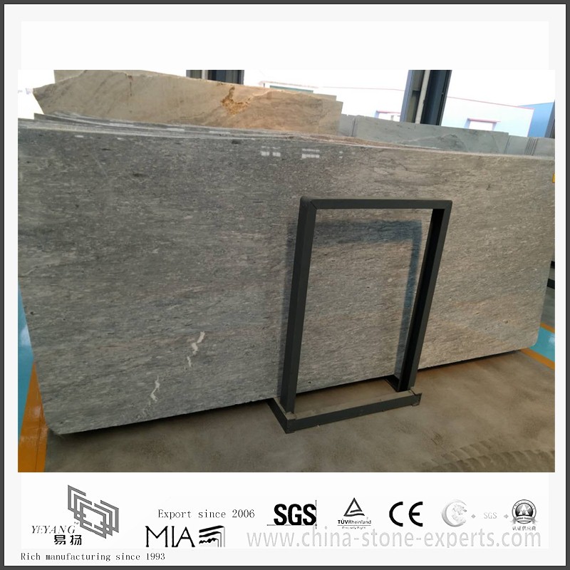 Natural New Roman Ice Light Grey Marble for Kitchen/Bathroom Countertops & Floor Tiles(YQW-MS31019)