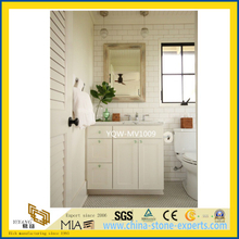 Beautiful White Castro Marble Bathroom Vanity Top for Home &amp; Hotel