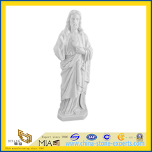 White Marble Sculpture Stone Carving Buddha Statue(YQG-LS1012)