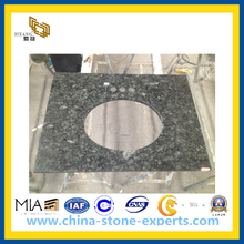 Chinese Butterfly Green Granite Vanity Tops for Bathroom (YQG-GC1074)