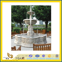 Water Fountain with White Marble Stone(YQG-LS1005)