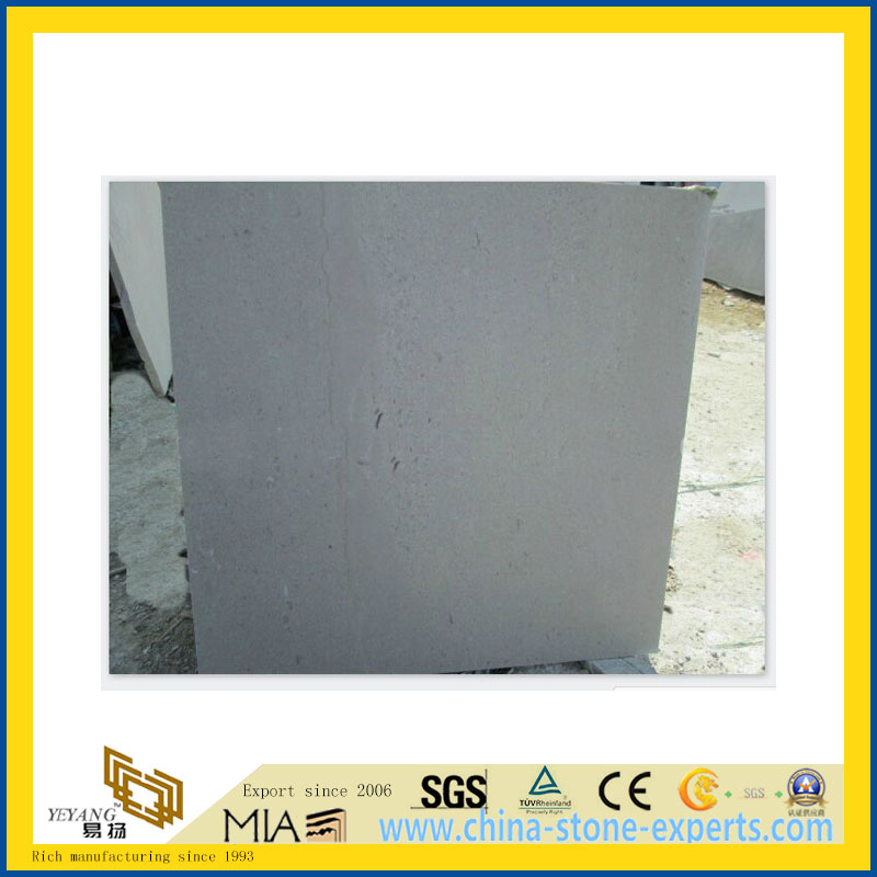 Natural Polished Cinderella Grey Marble Tile for Wall/Flooring (YQC)