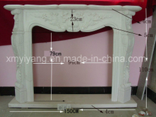 Natural Stone-Marble & Granite Fireplace (YY-VF)