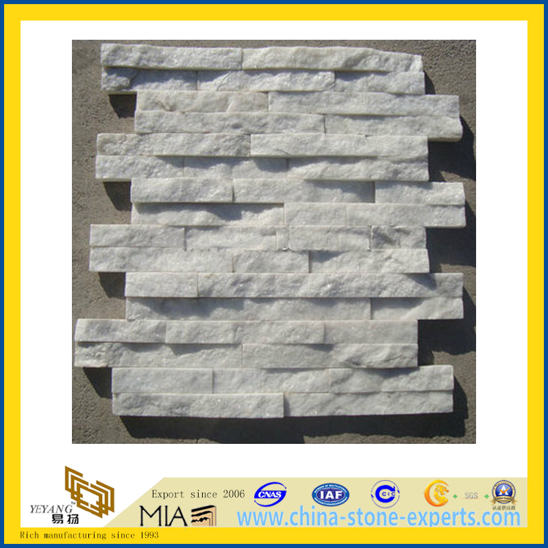 Cultural Stone/Cultured Stone/ White Quartzite (YQA-S1013)