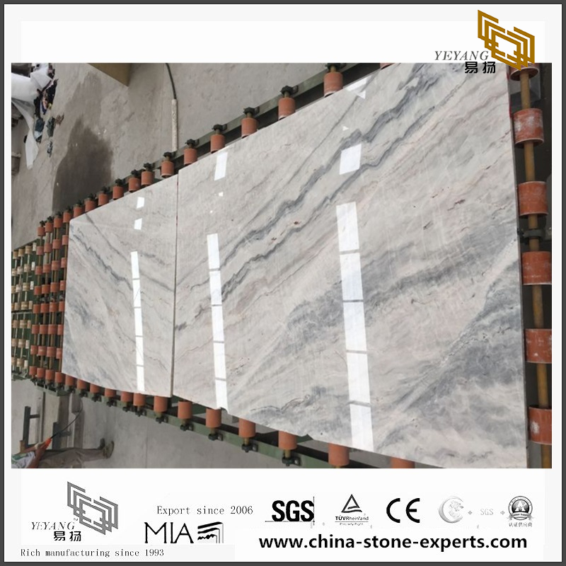 Quality Vemont Grey Stone Marble for Wall Backgrounds & Floor Tiles (YQW-MS090704）