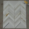 High Quality Fashion Design marble mosaic herringbone tile for Wall Decoration